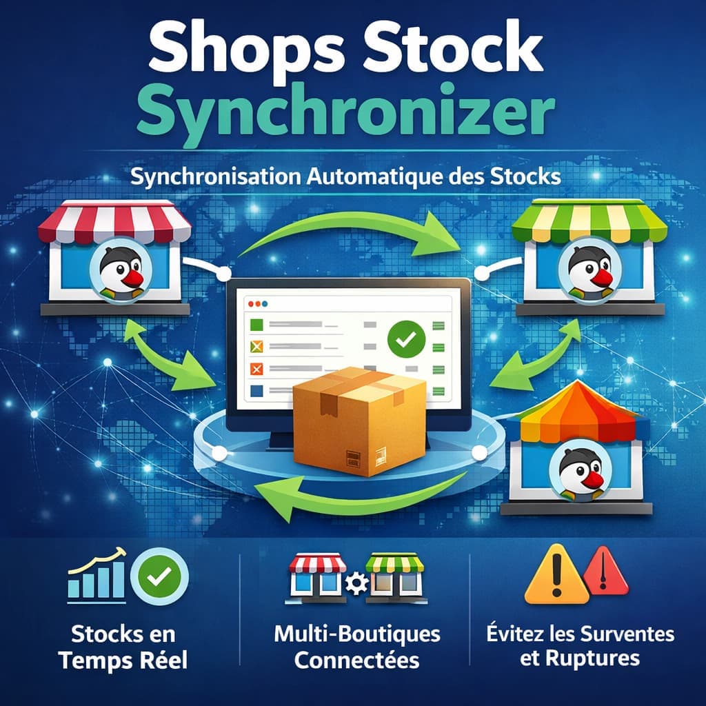 Module PrestaShop Shops Stock Synchronizer