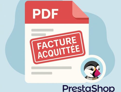 Ajouter la mention « Facture acquittée » automatiquement dans les PDF de PrestaShop si payée